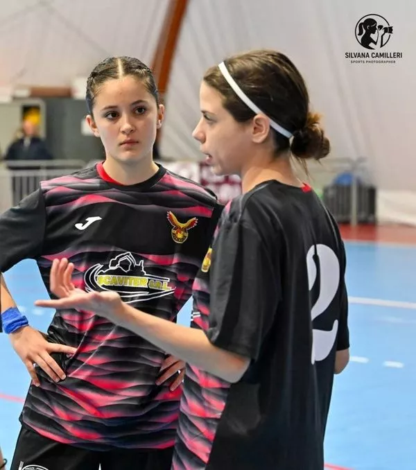 Foto 1: Nastasja Dolica(a sx) e Valeria Roccuzzo(a dx) : Ph: Silvana Camilleri Sports Photographer